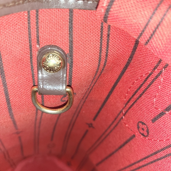 (SOLD)Authtnic Louis Vuitton Damier ebene neverful Pm - Picture 9 of 16